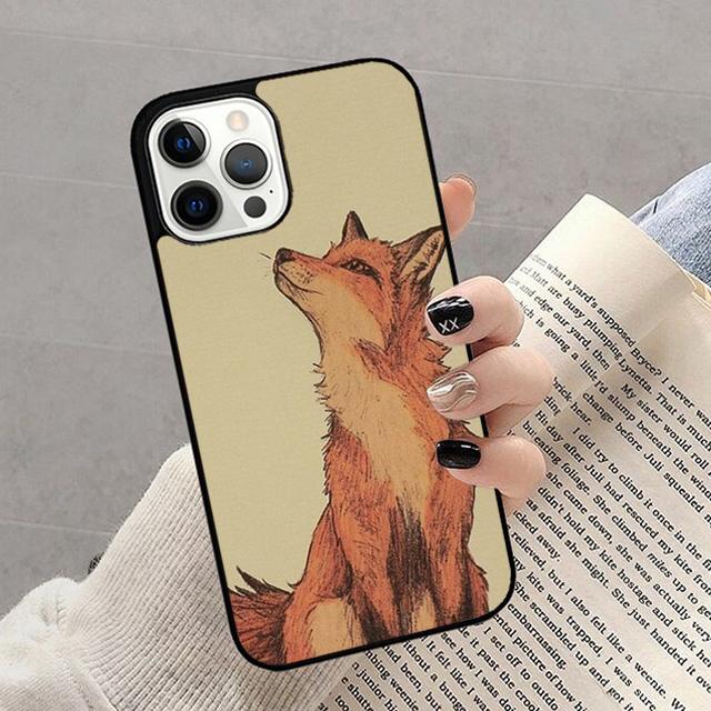 Осенняя хитрая лиса виньетка Чехол для телефона для iPhone 16 15 12 mini 11 13 14 Pro Max SE 2020 Apple 6S 7 8 Plus Coque