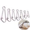 Line Tackle High Quality Safety Pin Fast Clip Lock Barrel Swivel Connector Fishing Hanging Snap