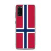 Чехол для телефона — Samsung — Galaxy S20 Plus — Drapeau de la Norvège — Souple — Multicolore