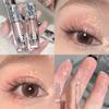 Liquid Eyeshadow Pearlescent Shimmer Long Lasting Monochrome Pearly Fine Sparkling Sequins Eye Shadow Highlighter Quick Drying