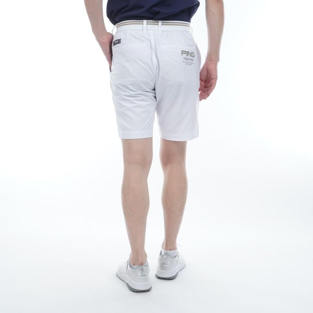 [Ping Apparel] Men's Shorts (Moisture WickingQuick Drying)  Golf  621-5132301 030White M