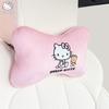 Подушка для шеи в машину Hello Kitty Мультяшная подушка-подголовник для автомобиля Автоаксессуары Салон Женская Кавайная Подушка на сиденье