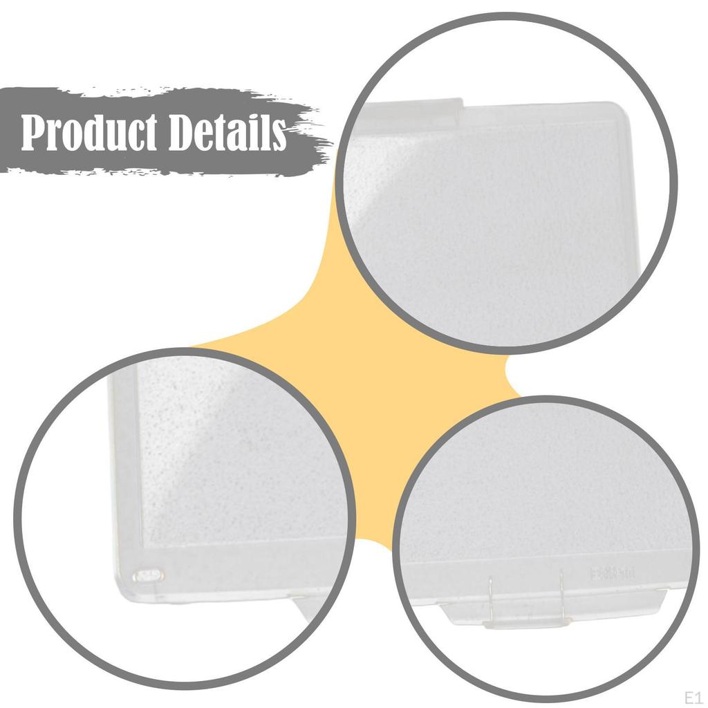 Camera LCD Screen Protective Cover, , Dustproof Cover Protector for D7000 DSLR