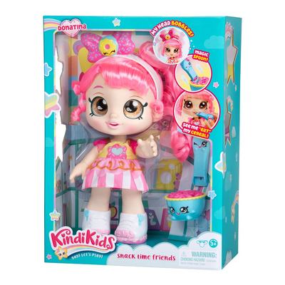 ЛОСЬ | Куклы | KINDI KIDS Кукла Донатина "ЗАКУСОК ДРУЗЬЯ"