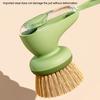 Large Soap Dispensing Dish Brush Ergonomic Handle Soap Dispensing Dish Scrubbing Tool Kitchen Cleaning Tool