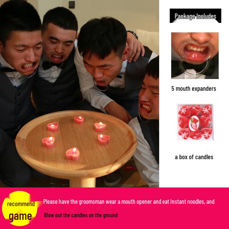 Wedding Prank Props: Funny Groom and Groomsmen Games Set