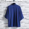 Плащ Пальто Тонкий Свободный крой Плюс Размер Чистый Цвет Китайский Стиль Плащ Рубашка Уличная Одежда