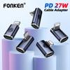 FONKEN Fast Charging PD27W Lightning Cable Adapter For iPhone iPad Type C To Lightning Converter Adapter Data Sync Connector