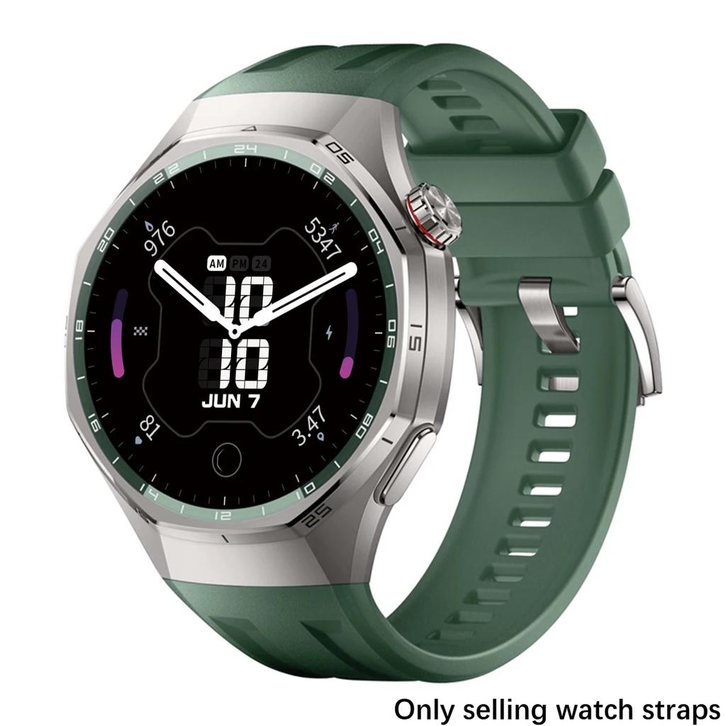 Силиконовый ремешок без зазоров для Huawei Watch GT6 Pro 46 мм Официальный Мягкий Регулируемый Спортивный ремешок для GT6Pro 46 мм Ремешок с Быстросъемным креплением