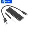 Корпус M2 SSD с двумя протоколами Адаптер корпуса M.2 NVMe SATA SSD 10 Гбит/с USB 3.1 Type C Внешний жесткий диск Корпус поддерживает ключи M и B&M