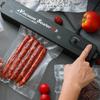 Бытовой черный пищевой вакуумный упаковщик 220 В/110 В вакуумный упаковщик упаковочная машина
