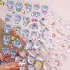 1/4 шт. Кавайный Животное Пингвин Печать Мир Мультфильм 3D Наклейки Кристальные Наклейки Украшение DIY Чемодан Телефон Милая Наклейка Игрушка