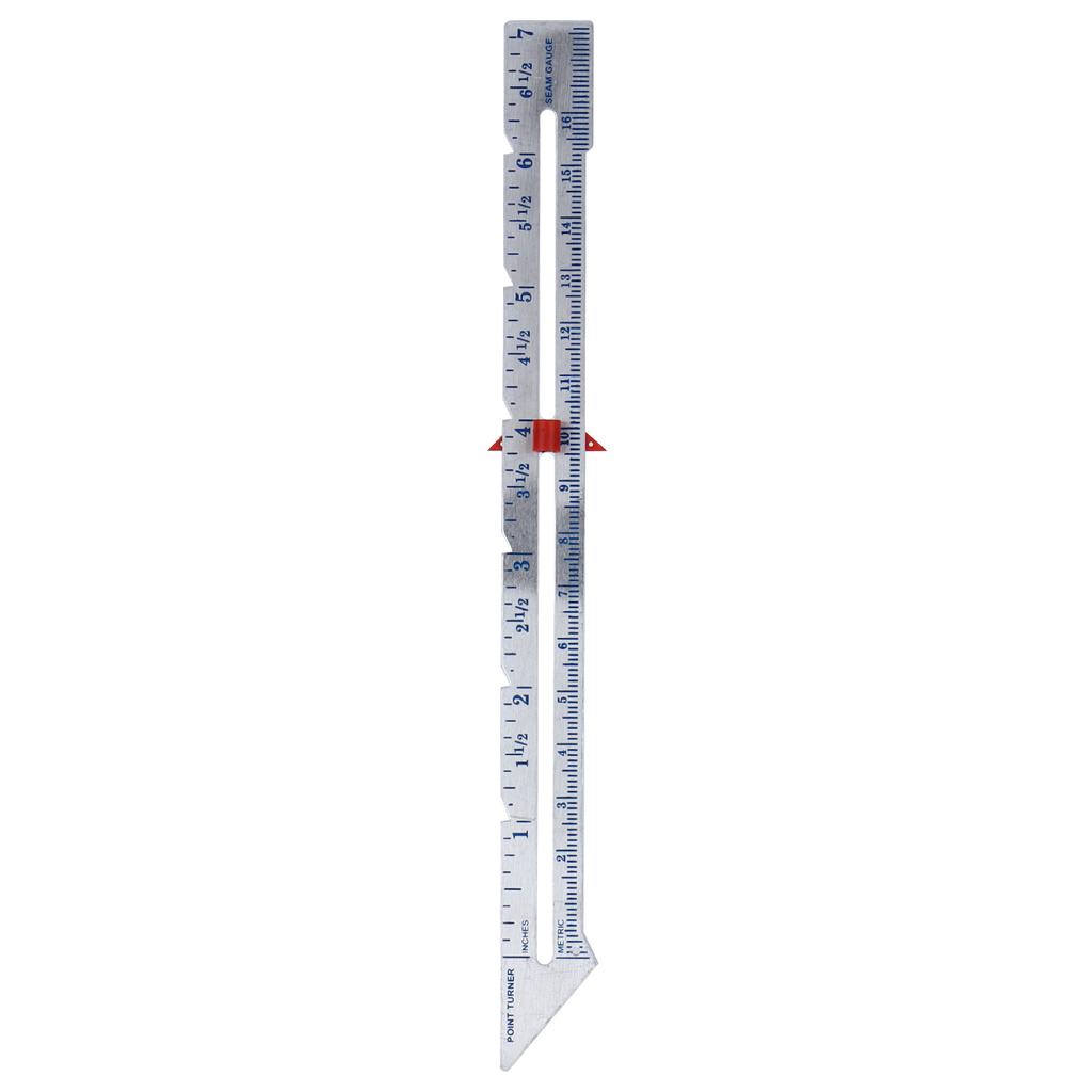 Линейка для квилтинга Припуски на швы Заостренный край Швейные Измерительные DIY Инструменты для Позиционирования Количество Пуговица Припуск Параллельный