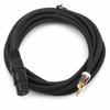 MOBOREST 3.5mm TRS Stereo to XLR Female Microphone Cable for Professional Studio, Live Performance, School, Church, Public Presentation, Party and Oth