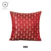 Homlly Oriental Fan Jacquard Cushion Cover Pillowcase X2PCS