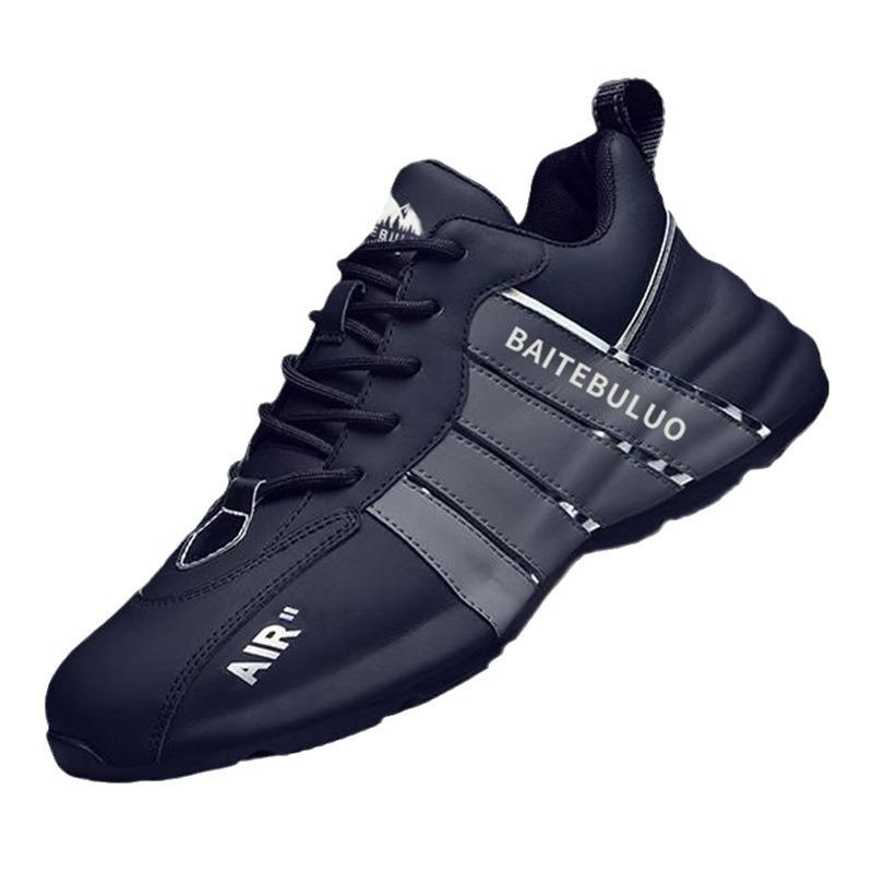New Casual Bag-soled Men's Sports Shoes, Single Cotton, the Same Trendy Outdoor Running Shoes, Fashionable and Breathable Men's Shoes