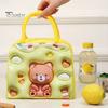 Portable Lunch Bag with Sturdy Handle Cartoon Women Children School Thermal Insulated Lunch Box Tote Food Small Cooler Bag