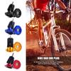 Accessories Aluminum Zinc Zinc Alloy Road Bike Bar End Cap Bicycle Grips Plugs Handlebar Caps Handle Bar Plug