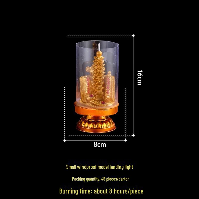 Ветрозащитные свечи-лотосы