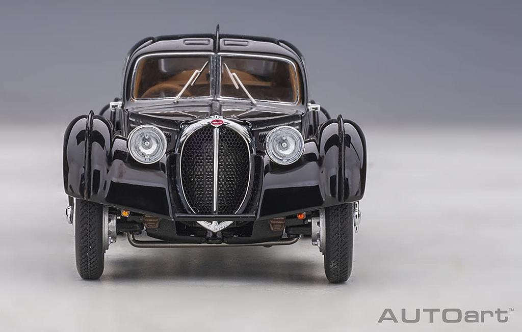 AUTOart Bugatti Type 57SC Atlantic 1938 Wheel Готовый продукт 50946 1/43 Черный/Диск