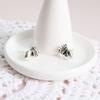 (Silver) Hera Queen Earrings Crown Silver Ring 925Silver