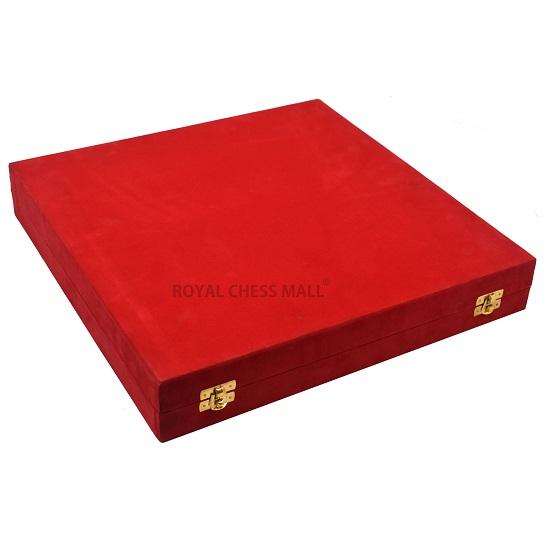 Набор шахматных фигур Staunton Inspired Luxury Brass Metal 30,48 см, медь, золото