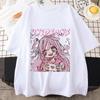 Fashion Shirt Loose Anime Cartoon Women Shirts Summer Round Neck Short Sleeve Tshirt Loose Korean Tops Clothes Anime T Shirt