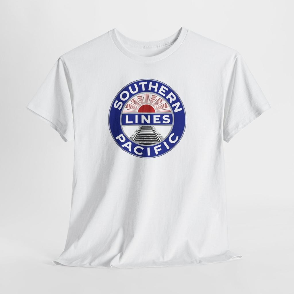 Southern Pacific Lines Railroad Logo T-Shirt | Railroad Train Graphic