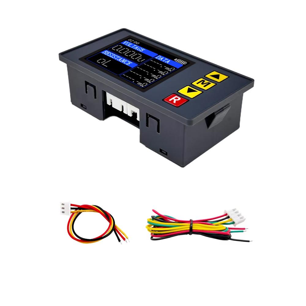 Четырехстрочный TS457 DC5V Высокоточный тестер-измеритель внутреннего сопротивления литиевых батарей Детектор качества 18650 Сухая батарея