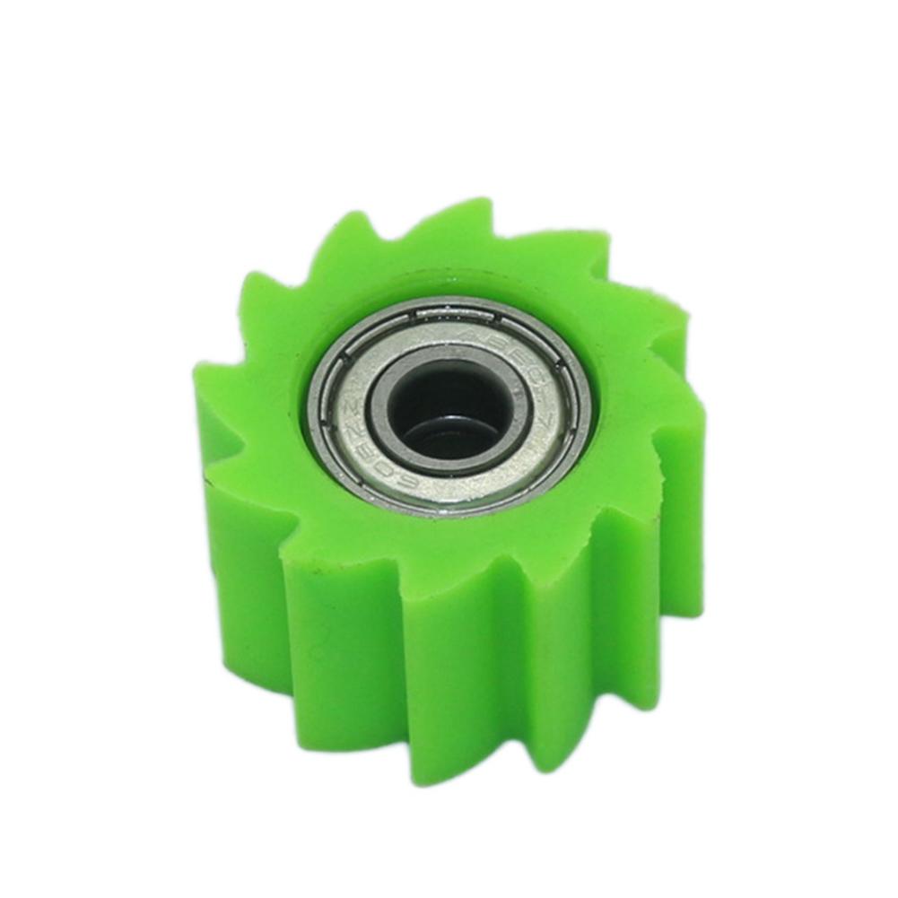 Motorbike Chain Roller Tensioner Pulley Motorcycle Wheel Guide 8mm for XR CR CRF 125 250 450 Pit Pro Dirt Bike Motorcycle