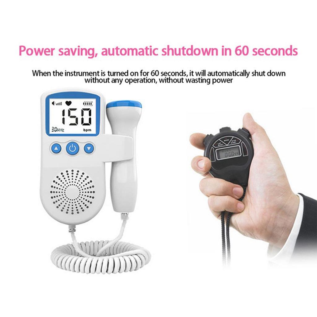 Домашний фетальный монитор сердечного ритма стетоскоп детектор медицинский монитор беременные женщины портативный