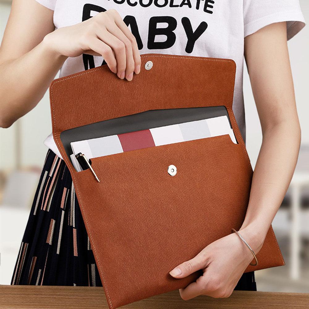Экологичная сумка для хранения, деловой портфель, школьная офисная канцелярия, папка для файлов