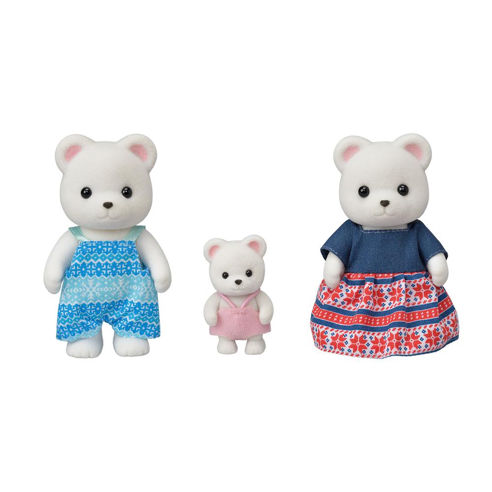 Sylvanian Families 5396 Polar Bear Family Figures Set