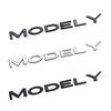 TESLA emblem ABS Letters Logo For Tesla MODEL 3 Y Car Rear Tailgate Trunk Emblem Badge Decal Stickers Auto Styling Accessories