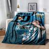 Messi 19 Blanket Soft Warm Cozy Great for Sofa Bed Office All-Season Use Playful Design Perfect Gift for Relatives and Friends