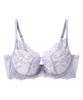 Bra Keeps Breasts High Side Smooths the Fits Up To G Large Size Day Bra BYJ382 PU B75 [Amphi/Wacoal] Full, Design, Back, Cup, [Hold Bra] Women's