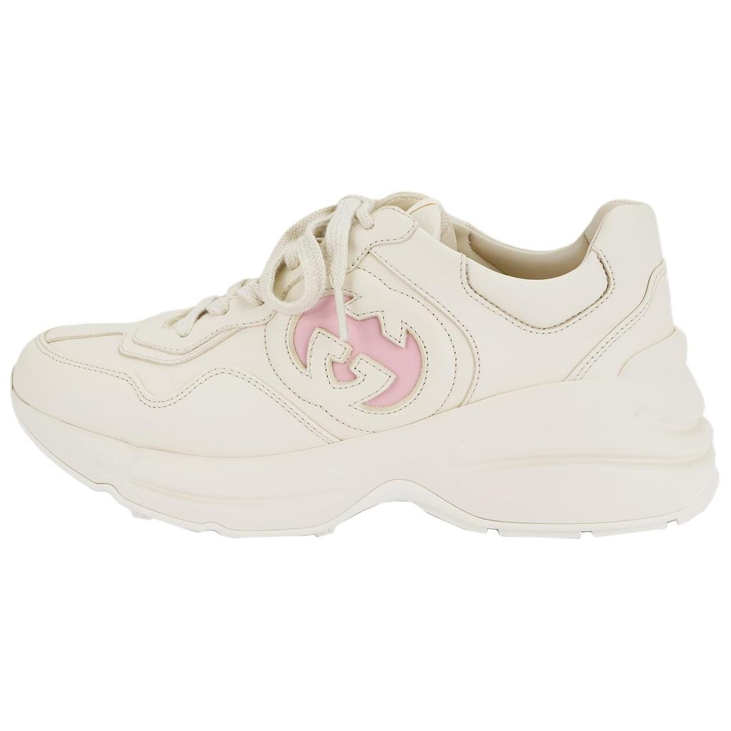 Gucci Wmns Rhyton Sneaker 'Ivory Wild Rose' Women's 757887 UPG70 9564