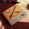 Anime Attack On Titan PU Leather Mens Wallet Jiyuu No Tsubasa Short Purse