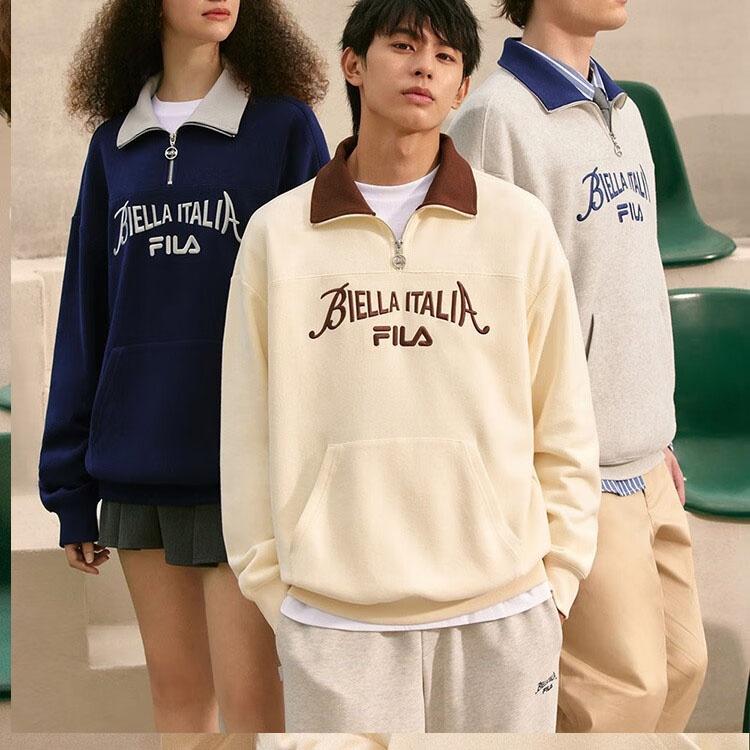 FILA ORIGINALE Sweatshirt Unisex Ivory F11U339201FIV