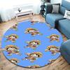 Brook Round Area Rug Carpet Rug For Living Room Bedroom Sofa Playroom Decor Nonslip Floor Mat