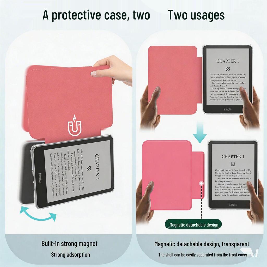 Магнитный съемный защитный чехол для Kindle Paperwhite 12-го поколения KPW1-6