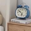 Metal Design Metal Alarm Clock Loud Ringtone Mechanical Clock Bedside Wake-up Clock  Office