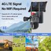 LS VISION V380PRO 4G Multi-Lens 3 Screen 12MP HD PIR Human Detection Outdoor Waterproof Ptz Cctv Ip Wifi Security 4g Sim Card Solar Panel Camera