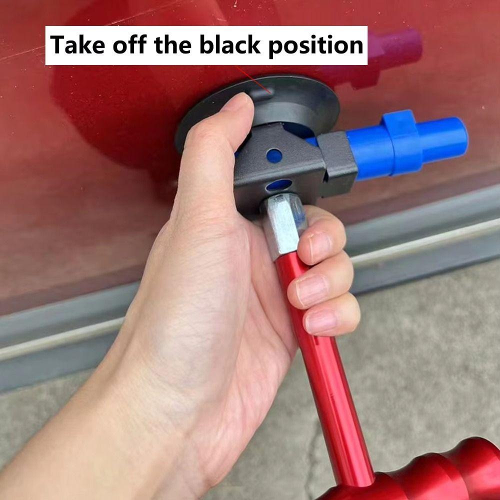 Hand-held Design Dent Repair Tool Aluminum Handle Suction Cup Tool Dent Puller Vehicle Maintenance