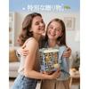 Набор для создания книжной полки CuteBee DIY, 3D деревянный craft, миниатюрный домик со светодиодной подсветкой, декоративная подставка для книг для подростков и взрослых