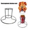 Beer Can Chicken Holder Stand Stainless Steel Roast Chicken Rack Iron Beer