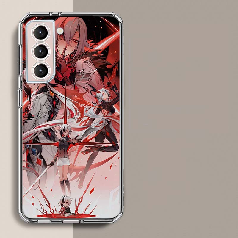 Чехол для телефона Arlecchino Genshin Impact для Samsung A16 A17 A26 A36 A56 A57 A55 A54 A37 A15 A25 A35 A14 A24 A34 Galaxy Note 20 10 A