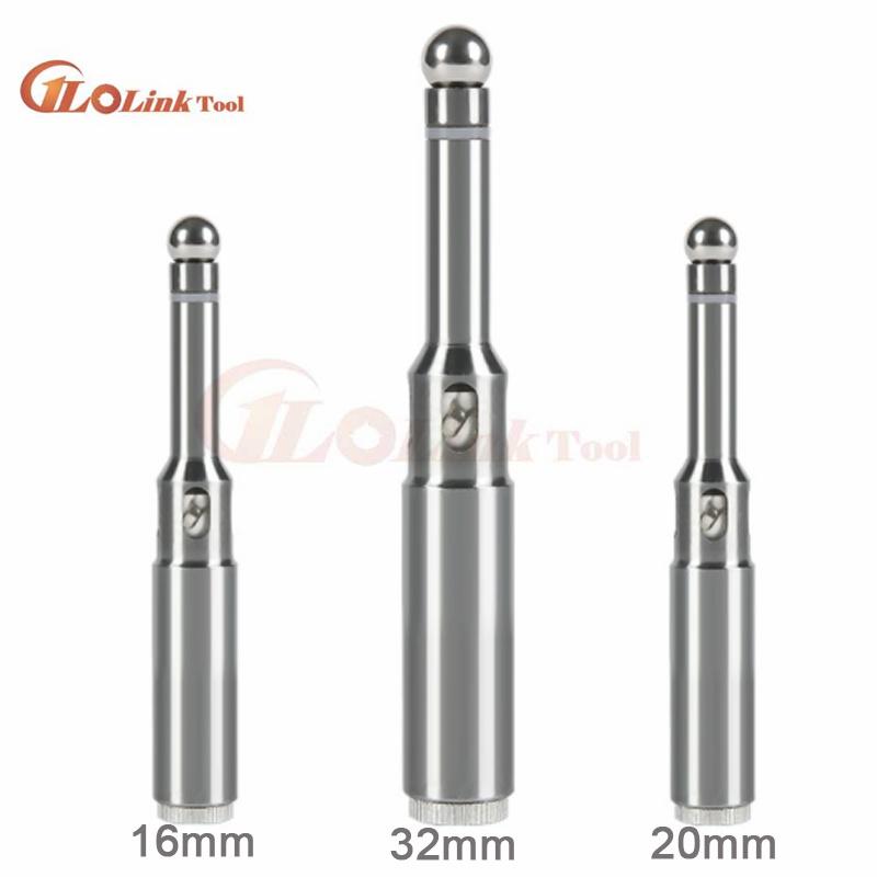 Optical Edge Finder LED Electronic Buzzer Lathe Edge Finding Equipment 16mm Touch Point Sensor Measuring Instrument Milling Tool