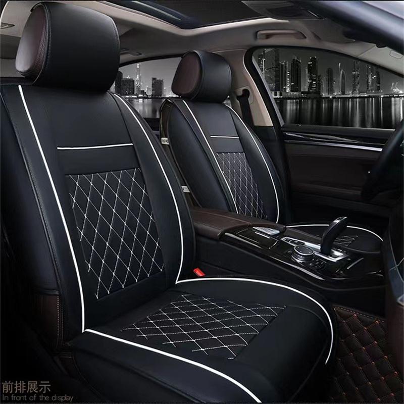 Waterproof Car Seat Cover Universal 5 Set Auto Seat Cushion Leather 5 Seats Universal Car Seat Cover