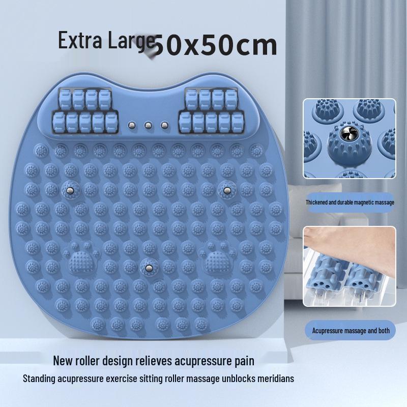 Многофункциональный акупунктурный массажный коврик для ног: Облегчение боли в подошве при беге трусцой, Терапия болезненных сухожилий, Не требует сборки